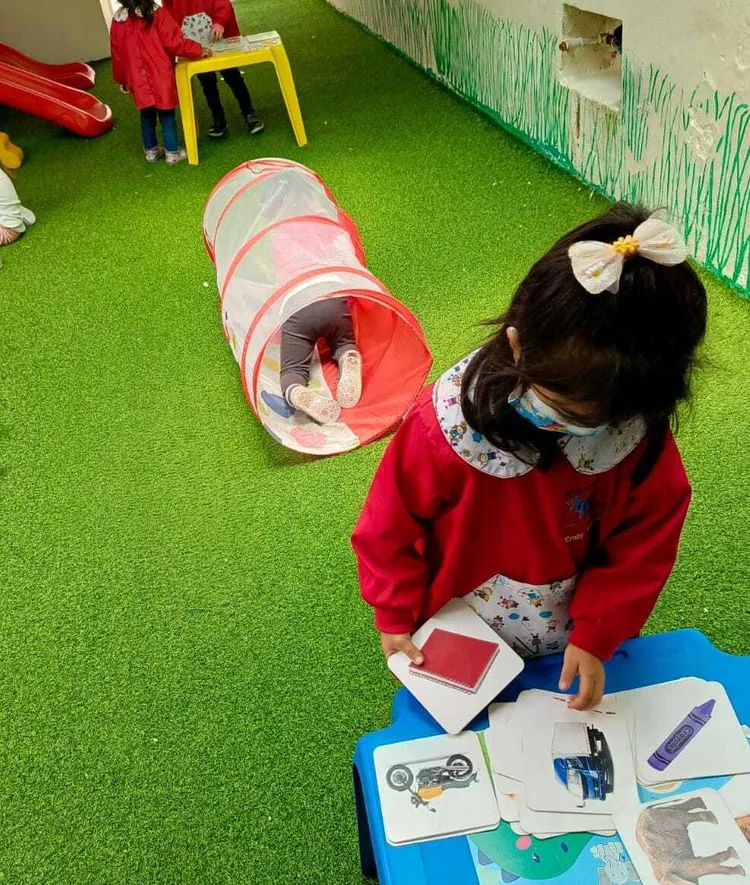 Actividades de estimulación temprana en Años Mágicos Quito