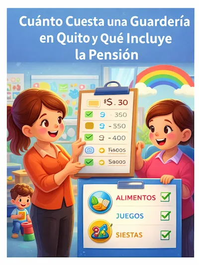 Cuánto Cuesta una Guardería en Quito y Qué Incluye la Pensión