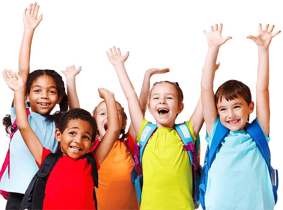 Niños felices en Años Mágicos